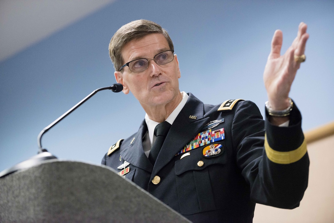 Army Gen. Joseph L. Votel III Offers Remarks During The Change-of ...