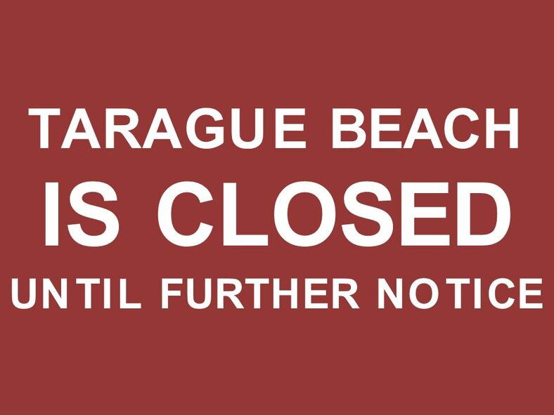 Tarague Beach Closed Until Further Notice