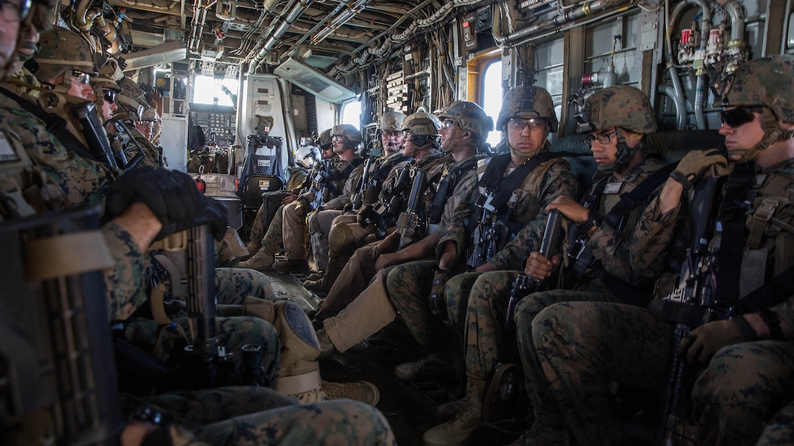 15th MEU Marines participate in ground interoperability training ...