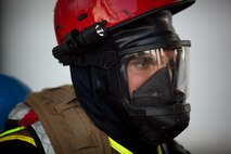 Marines and sailors with the Chemical Biological Incident Response Force conducted an annual training exercise alongside the New York City Fire Department at a training academy in Randall's Island, New York. CBIRF conducted rope rescue, vehicle extrication, structural collapse and confined space training during the week long exercise. The event culminated with a night operation at the Barclay's Center in Brooklyn, where Marines and sailors rescued role-playing casualties from a simulated bomb explosion. The mission of CBIRF is to forward-deploy and/or respond, when directed, to a credible threat of chemical, biological, radiological, nuclear or high-yield explosive incident in order to assist local, state or federal agencies and unified combat commanders in the conduct of consequence management operations. (Official Marine Corps Photo by Sgt Kuande Hall/RELEASED)


