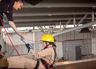 The Marines and Sailors of the Chemical Biological Incident Response Force (CBIRF), II Marine Expeditionary Force conduct training alongside the Fire Department of New York at their Fire Academy at Randall's Island, NY. The week-long training evolution includes rope training and high-angle rescue, vehicle extrication, response to structural collapse, and low-light search and rescue. These are all techniques used by CBIRF personnel when responding to chemical, biological, radiological, nuclear or high-yield explosive incidents (CBRNE). CBIRF is prepared to respond with minimal warning to crisis in order to assist local, state, or federal agencies and the geographic combatant commanders in the conduct of CBRNE response or consequence management operations. The Marines and Sailors that comprise CBIRF come from more than 40 military occupational specialties and train year round in a variety of venues with multiple agencies to carry out the unit’s unique mission.


