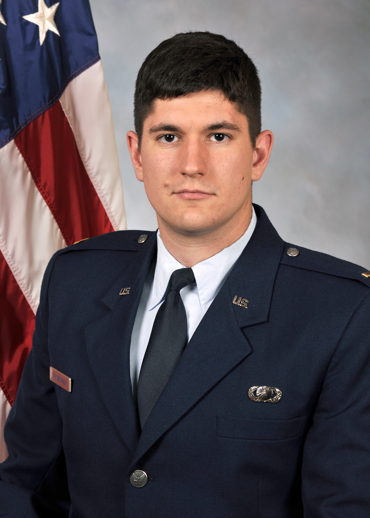 1st Lt. Michael Parmentier (Photo by Jacqueline Cowan)