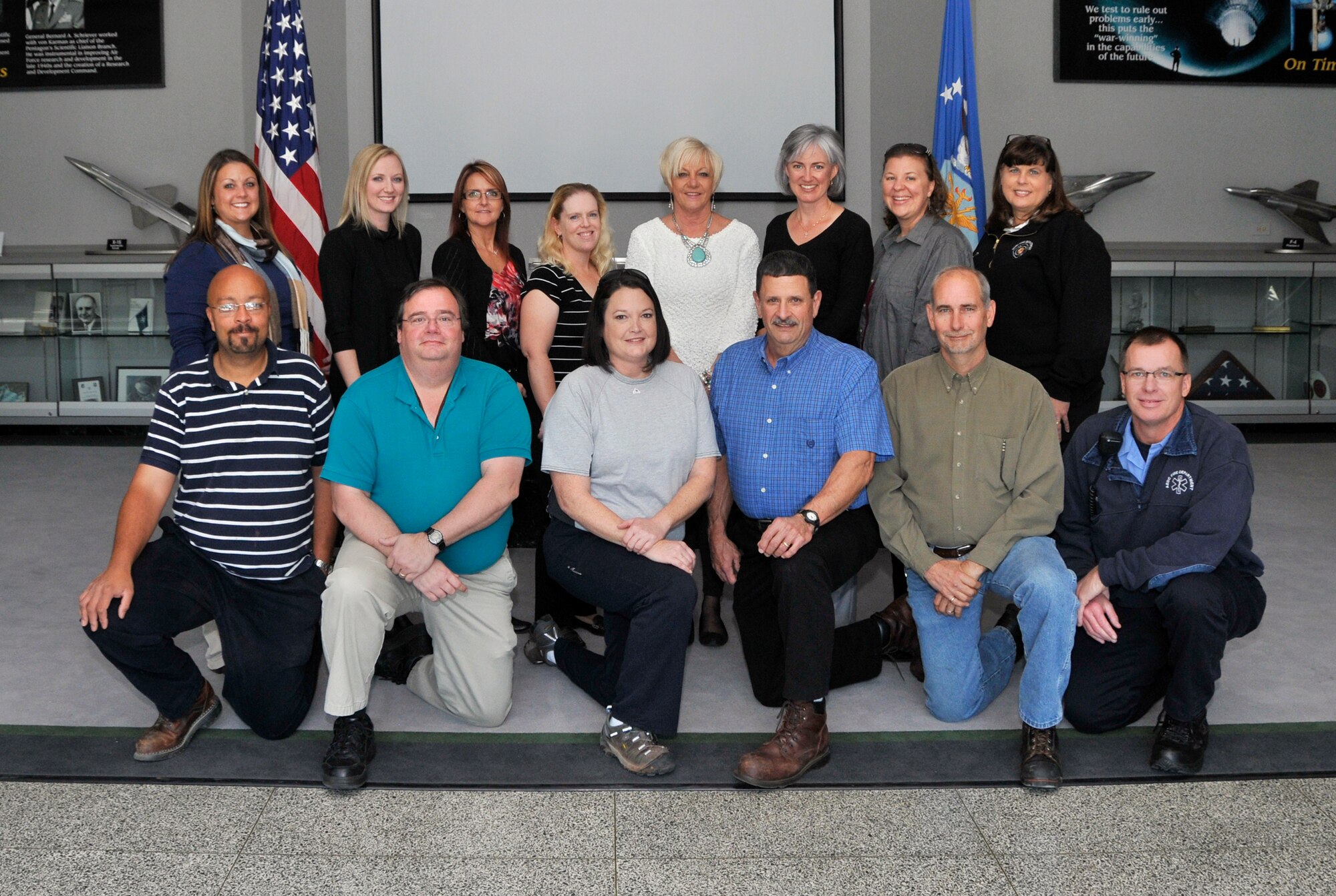 Shown here are the 2015 members of the ATA Employee and Community Activities Committee (E&CAC). Pictured on the front row, left to right are Mitch Turrentine, Chris Bird, Brandi Harmon, Ted Boswell, Tony Medley (president) and Scott McPherson. Back row left to right: Andrea Stephens (Education chairperson), Natasha Young, Christy Brunner (vice president), Carrie Barham, Phyllis Lafferty (Social chairperson), Kristi Farris (treasurer), Mary Beth Barlow (Athletic chairperson), Carol Smith (Civic chairperson). Members not pictured include Kim Vanzant (secretary), Janet Gammon (Angel Tree chairperson), Scott Marshall and Summer Shields (Photo by Jacqueline Cowan)