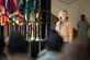 Secretary of the Air Force Deborah Lee James looks to the crowd before speaking to Airmen Nov. 21, 2014, at Yokota Air Base, Japan. James had multiple stops on her trip before coming to Japan, and will continue her journey throughout the Pacific after leaving Yokota AB. (U.S. Air Force photo/Staff Sgt. Cody H. Ramirez)