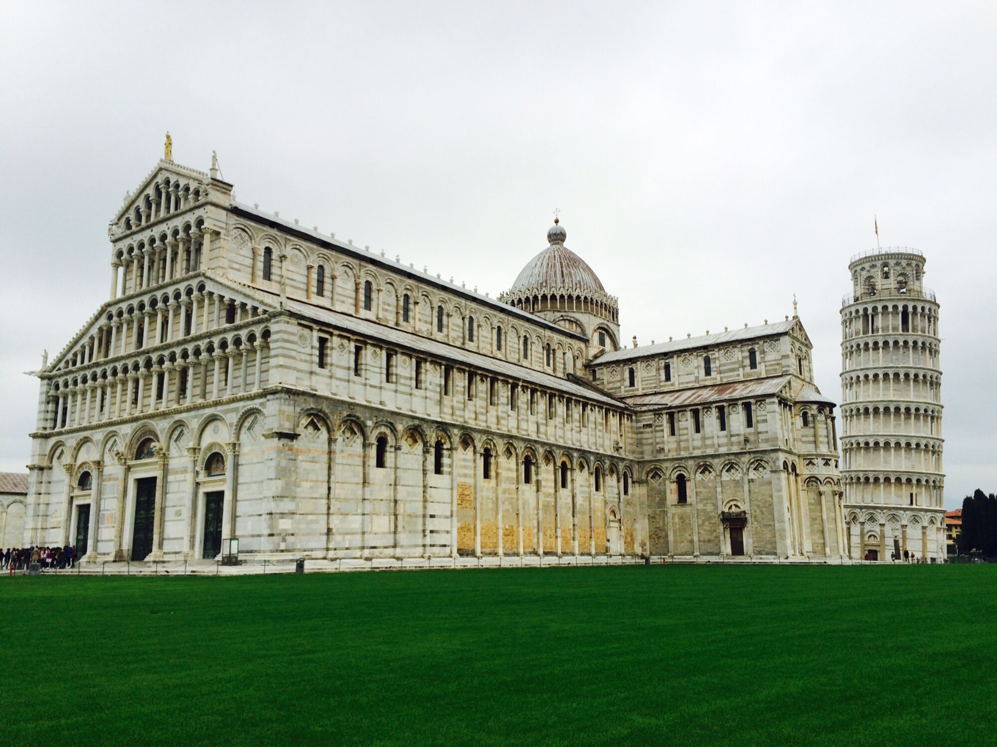 The Cathedral Square in Pisa, Italy, features the famous Leaning Tower, Cathedral and Baptistery. Constructed in 1372, the tower didn’t stop leaning until May 2008. (U.S. Air Force photo/Staff Sgt. R.J. Biermann)
