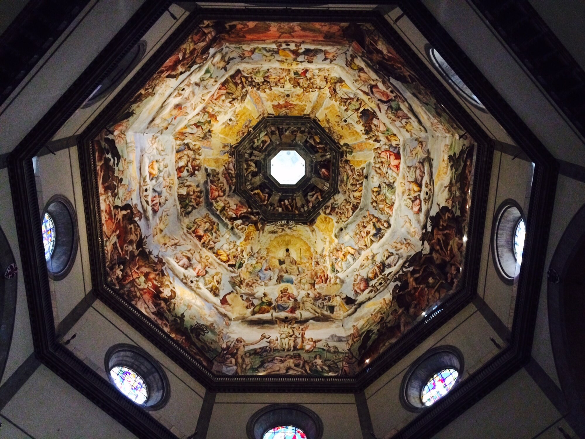 Vasari’s fresco can be seen inside the Cathedral in Florence, Italy. The fresco took more than a decade to complete. (U.S. Air Force photo/Staff Sgt. R.J. Biermann)