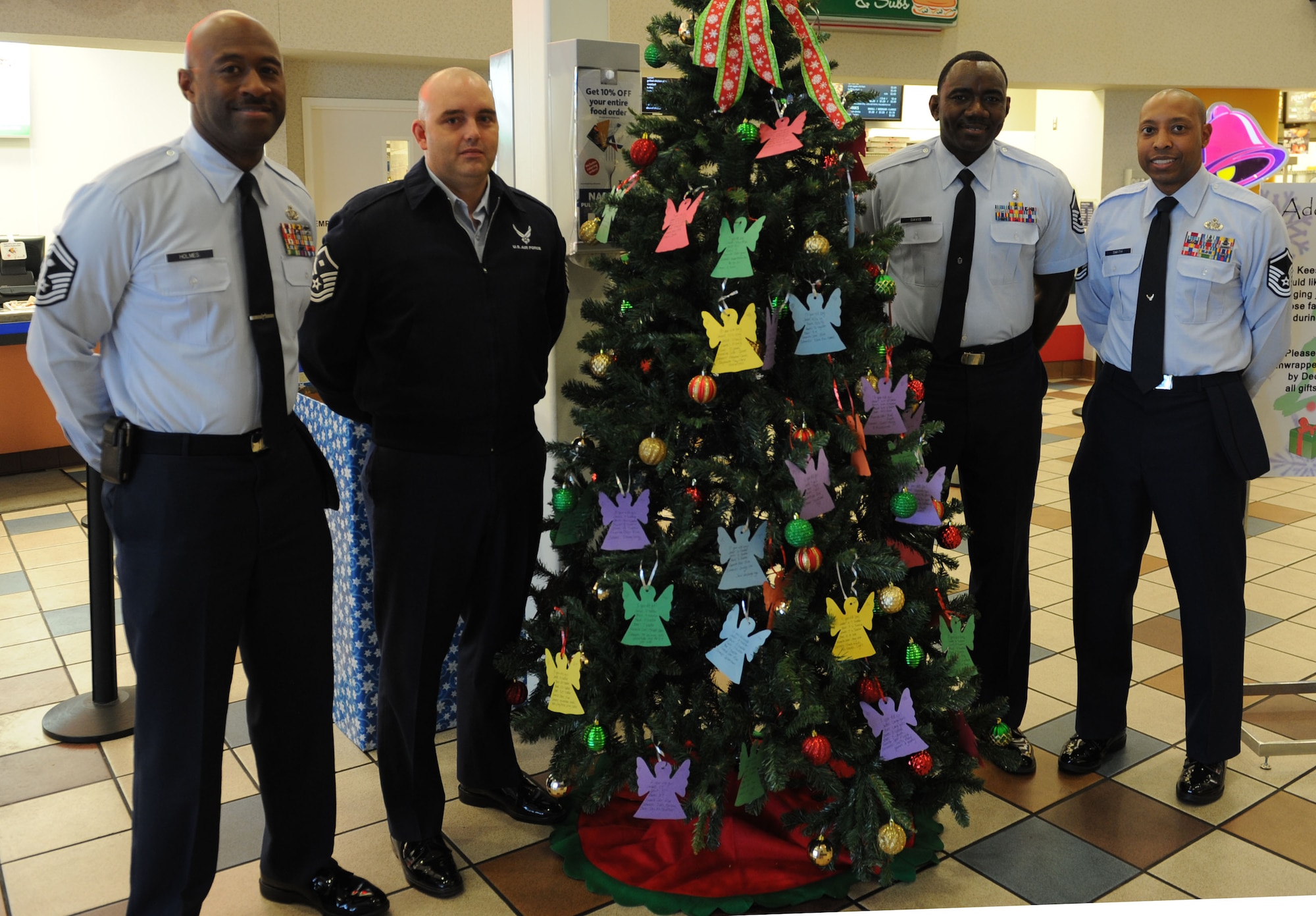Angel Tree displayed at BX > Keesler Air Force Base > Article Display