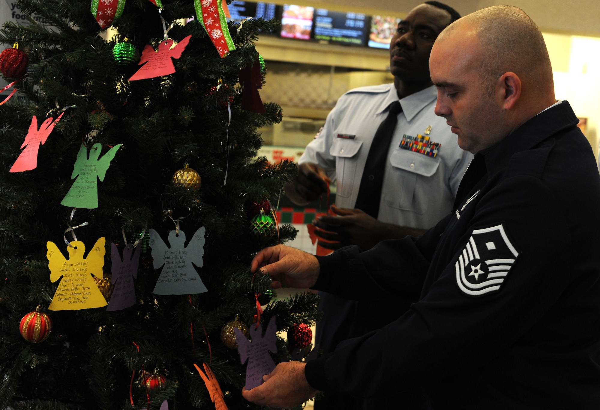 Angel Tree displayed at BX > Keesler Air Force Base > Article Display