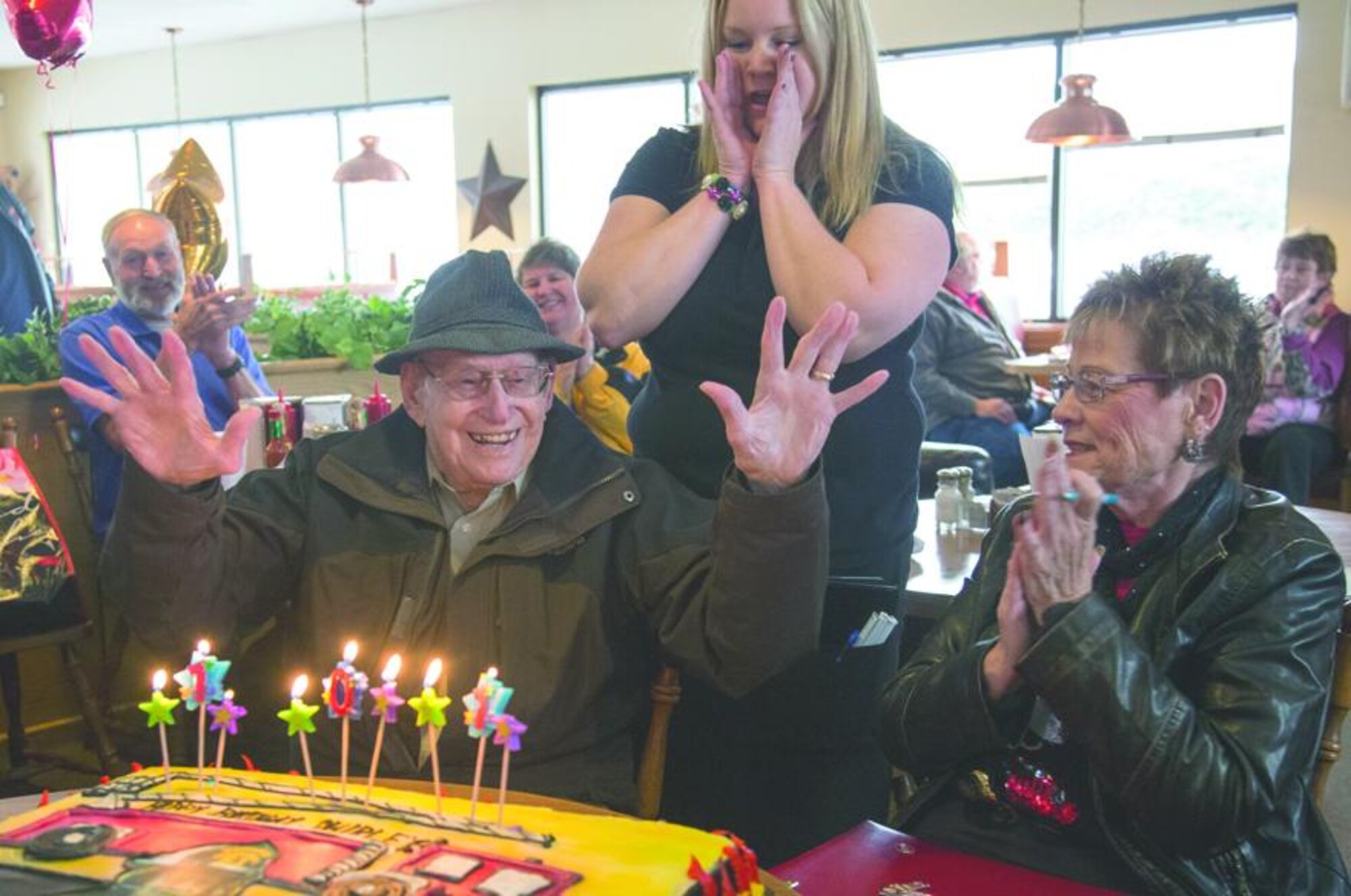 Hill AFB retiree Shirley Ball turned 101 recently and enjoys sharing his Air Force story. (Courtesy Photo)