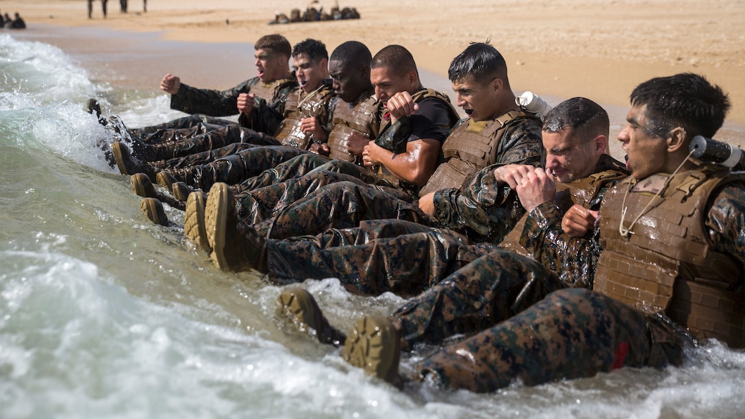 Mcmap Instructor Course Tests Marines Endurance On The Beaches Of Okinawa