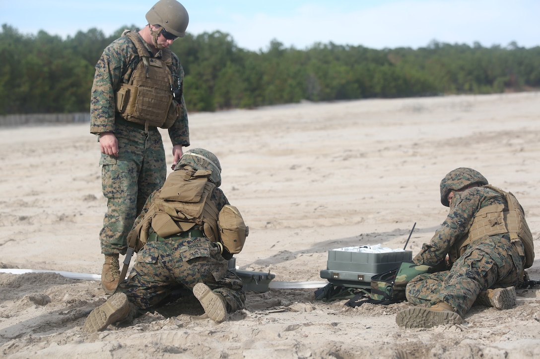 Integrated Task Force Engineer Platoon blows away assault breaching ...