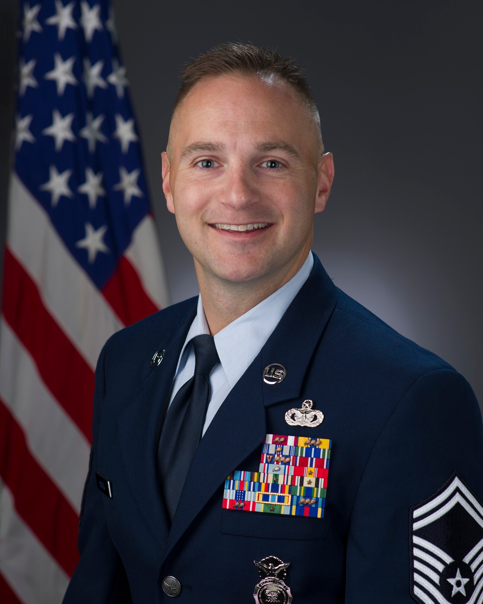 Senior Master Sgt. Jamie Auger, 571st Contingency Response Group superintendent