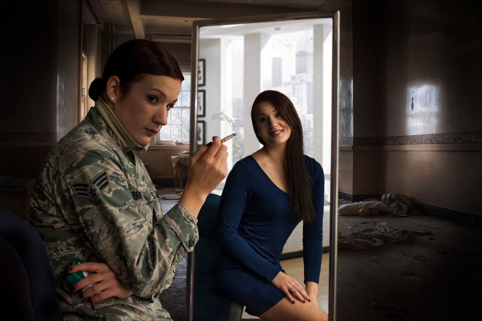 Many military members struggle daily with the effects caused by various forms of tobacco. According to the American Lung Association, cigarette smoking has been identified as the most important source of preventable morbidity and premature mortality worldwide. Smoking-related diseases claim an estimated 443,000 American lives each year. The Health Promotion office in the fitness center offers various programs to those who want to stop smoking, but need help. (U.S. Air Force photo illustration by Airman 1st Class Aaron Montoya / Released)