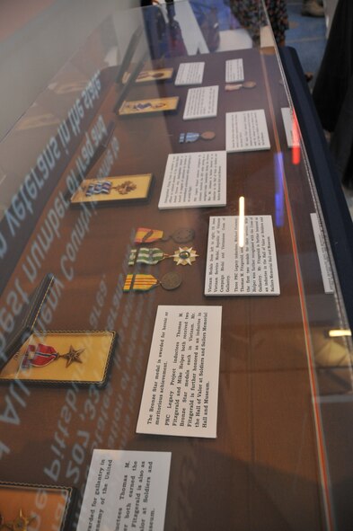 Lt. Col. Michele Papakie, the Wing Inspector General at the 171st Air Refueling Wing located near Pittsburgh, was recognized for her distinguished military career at a ceremony  that honored veterans from the western Pennsylvania region. The event was held Thursday, Nov. 6, 2014 at the PNC Legacy Building in downtown Pittsburgh. “Honoring Our Veterans” was the title of the program and this was the goal of the PNC Legacy Project. The initiative honored a total of 12 Western Pennsylvania veterans. These veterans had a vast range of service history, serving from World War II to the current conflicts in Iraq and Afghanistan. The ages of veterans were also broad; ranging from 25 to 93 years old. (U.S. Air National Guard photo by Master Sgt. Shawn Monk/Released)
