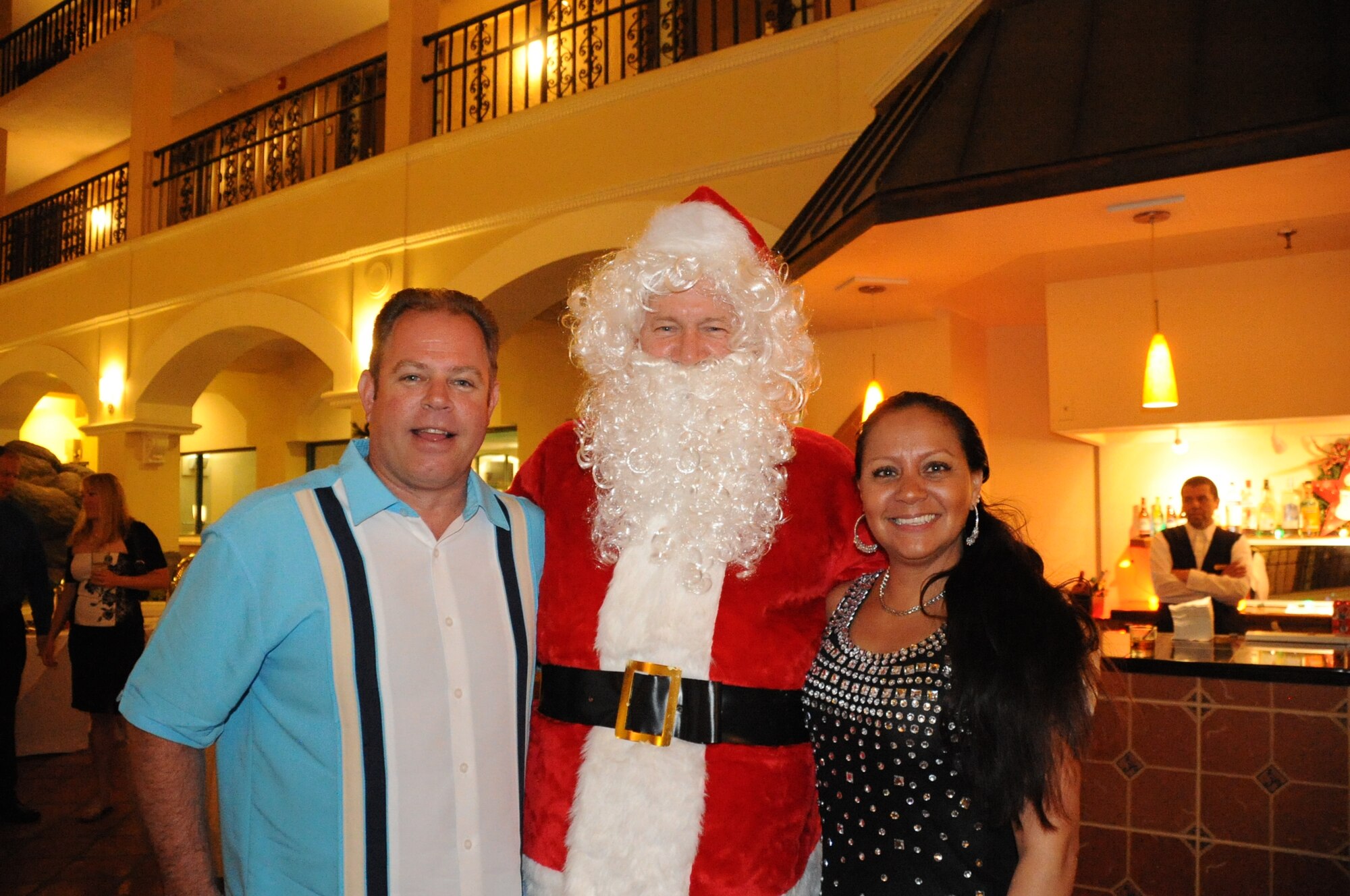 Among the 135 in attendance were 14 children who were able to meet with Santa Clause and one of his elves who made a special trip from the North Pole to meet with these very special guests. During his visit Santa took a photo with each child presented then with an early Christmas gift. 

“We are thrilled that Santa was able to attend our holiday party again this year,” said Col. Dennis Seymour, 927th Mission Support Group Commander. “By taking time out of his very busy schedule, especially this time of the year, it shows the families of the 927 ARW how special they are.”

Like us on Facebook, 927 ARW
