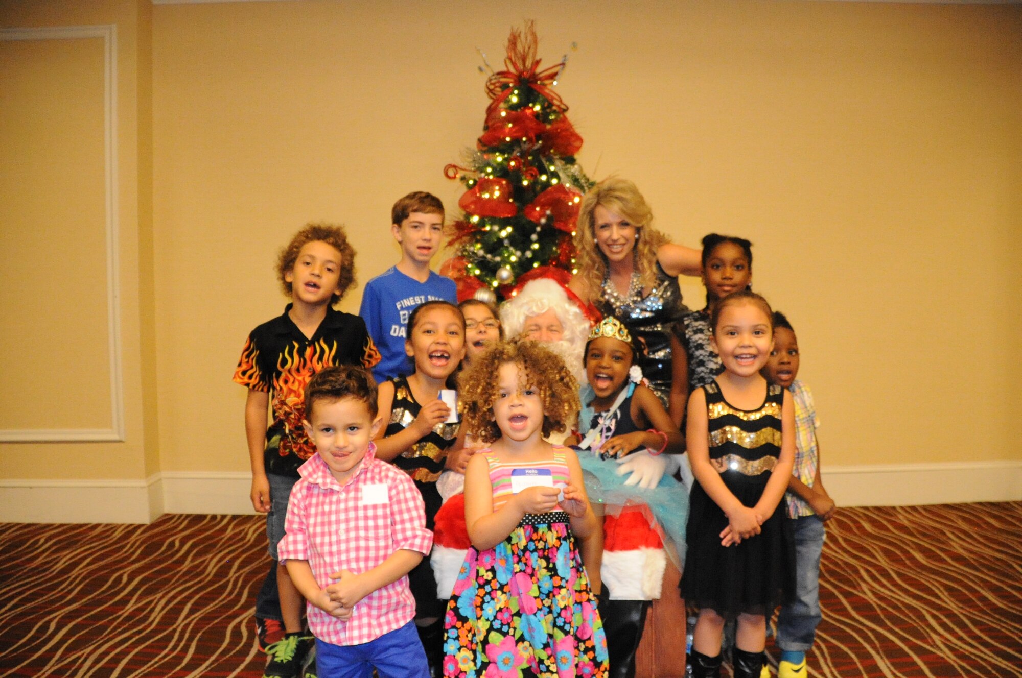 Among the 135 in attendance were 14 children who were able to meet with Santa Clause and one of his elves who made a special trip from the North Pole to meet with these very special guests. During his visit Santa took a photo with each child presented then with an early Christmas gift. 

“We are thrilled that Santa was able to attend our holiday party again this year,” said Col. Dennis Seymour, 927th Mission Support Group Commander. “By taking time out of his very busy schedule, especially this time of the year, it shows the families of the 927 ARW how special they are.”

Like us on Facebook, 927 ARW
