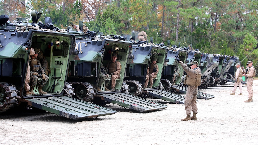 Integrated Task Force Marines drive home M27 IAR 101