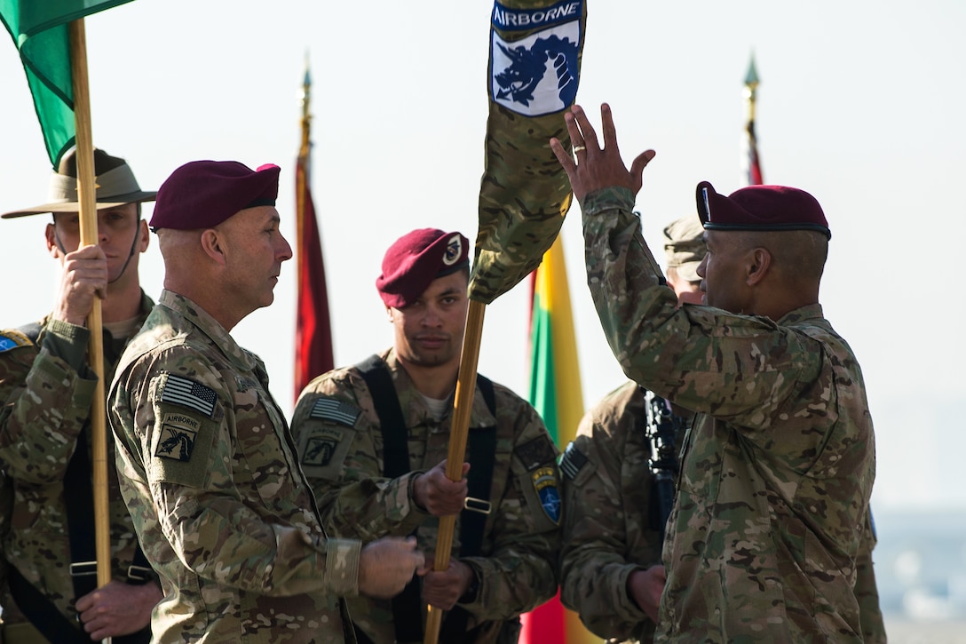 U.S. Army Lt. Gen. Joseph Anderson, commander of International Security ...