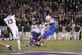 Air Force Falcons kicker/punter, Will Conant, kicks a 39-yard field goal in the last second of the Air Force vs. Colorado State University game at Falcon Stadium Nov. 28, 2014. The Falcons won 27-24. The win kept Air Force undefeated at home and closes out the Falcons' regular season at 9-3. (U.S. Air Force photo/John Van Winkle)