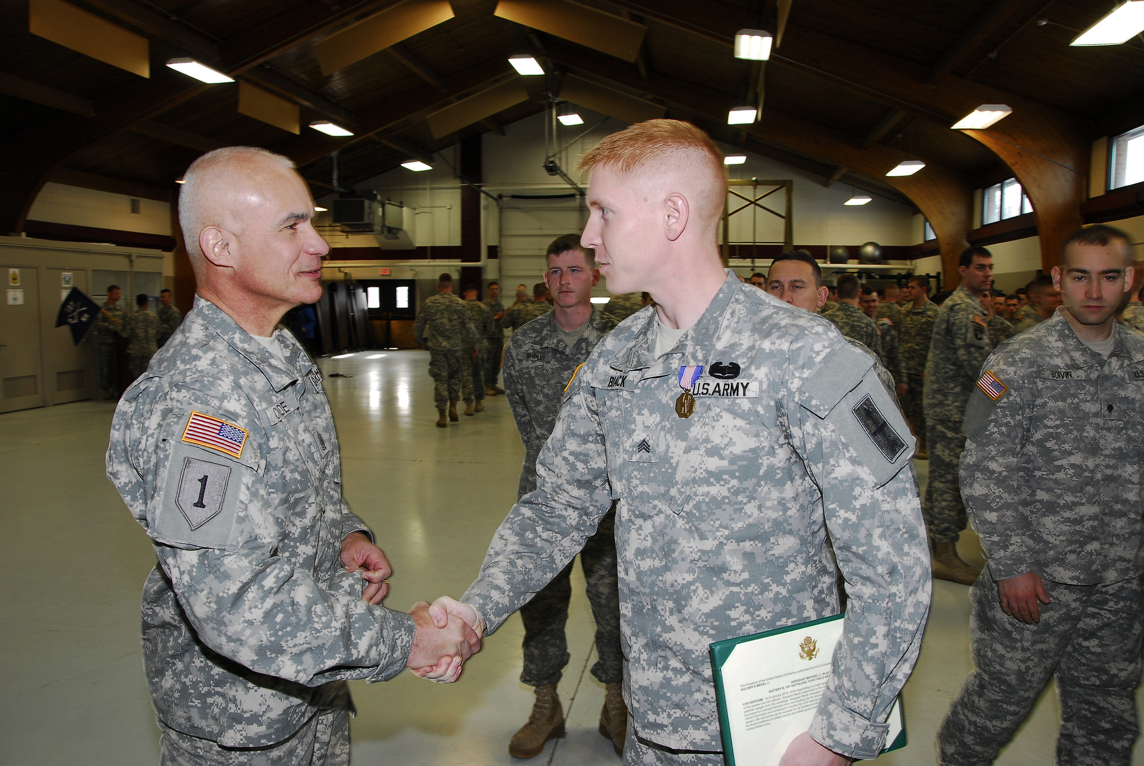 Wisconsin National Guard Soldier awarded Soldiers Medal