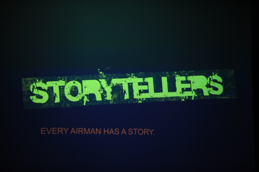The Storytellers program, which focuses on informing Airmen of issues relating to them on a personal level, made its debut on Minot Air Force Base, N.D., Dec. 5, 2014. The program takes a new approach to the tradition of mass assemblies and briefings and instead focuses on small-group settings and speakers who are peers of the audience. (U.S. Air Force photo/Senior Airman Stephanie Morris)