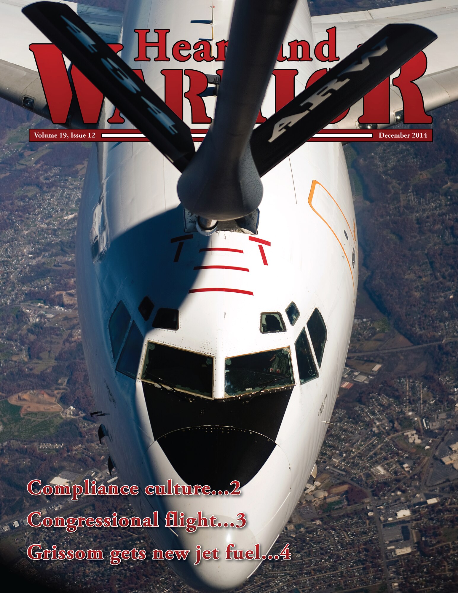 The December edition of the Heartland Warrior is now online. This issue contains 12 pages of news, photos and information about Grissom Air Reserve Base, Ind., and the 434th Air Refueling Wing. (U.S. Air Force photo/Mark R. W. Orders-Woempner)
