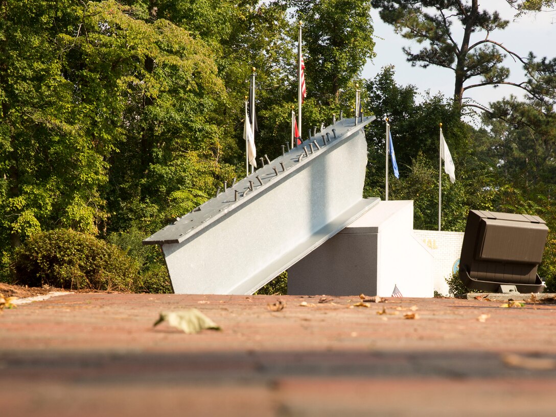 At the intersection of Lejeune Boulevard and Montford Landing Road in Jacksonville, is a place where the people in Jacksonville and Marine Corps Base Camp Lejeune come together to remember and reflect on events that affected the community at large. At Lejeune Memorial Gardens, visitors can view monuments memorializing the Vietnam War, the 1983 bombings of the barracks in Beirut and the attacks on the World Trade Center on Sept. 11, 2001