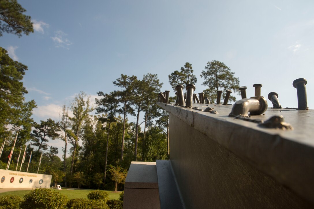 At the intersection of Lejeune Boulevard and Montford Landing Road in Jacksonville, is a place where the people in Jacksonville and Marine Corps Base Camp Lejeune come together to remember and reflect on events that affected the community at large. At Lejeune Memorial Gardens, visitors can view monuments memorializing the Vietnam War, the 1983 bombings of the barracks in Beirut and the attacks on the World Trade Center on Sept. 11, 2001