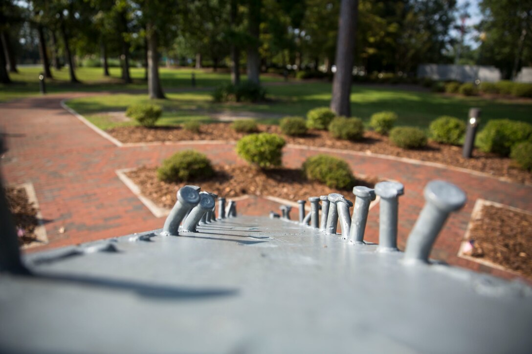 At the intersection of Lejeune Boulevard and Montford Landing Road in Jacksonville, is a place where the people in Jacksonville and Marine Corps Base Camp Lejeune come together to remember and reflect on events that affected the community at large. At Lejeune Memorial Gardens, visitors can view monuments memorializing the Vietnam War, the 1983 bombings of the barracks in Beirut and the attacks on the World Trade Center on Sept. 11, 2001