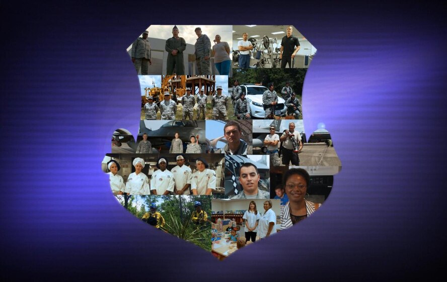 A screen shot of the new 96th Test Wing mission video highlights Team Eglin Airmen who portrayed their role in how they help "make it happen.”  The video was created to demonstrate that every group, squadron and unit in the wing is crucial to creating the framework of a successful test and successfully accomplishing the mission. (courtesy graphic)