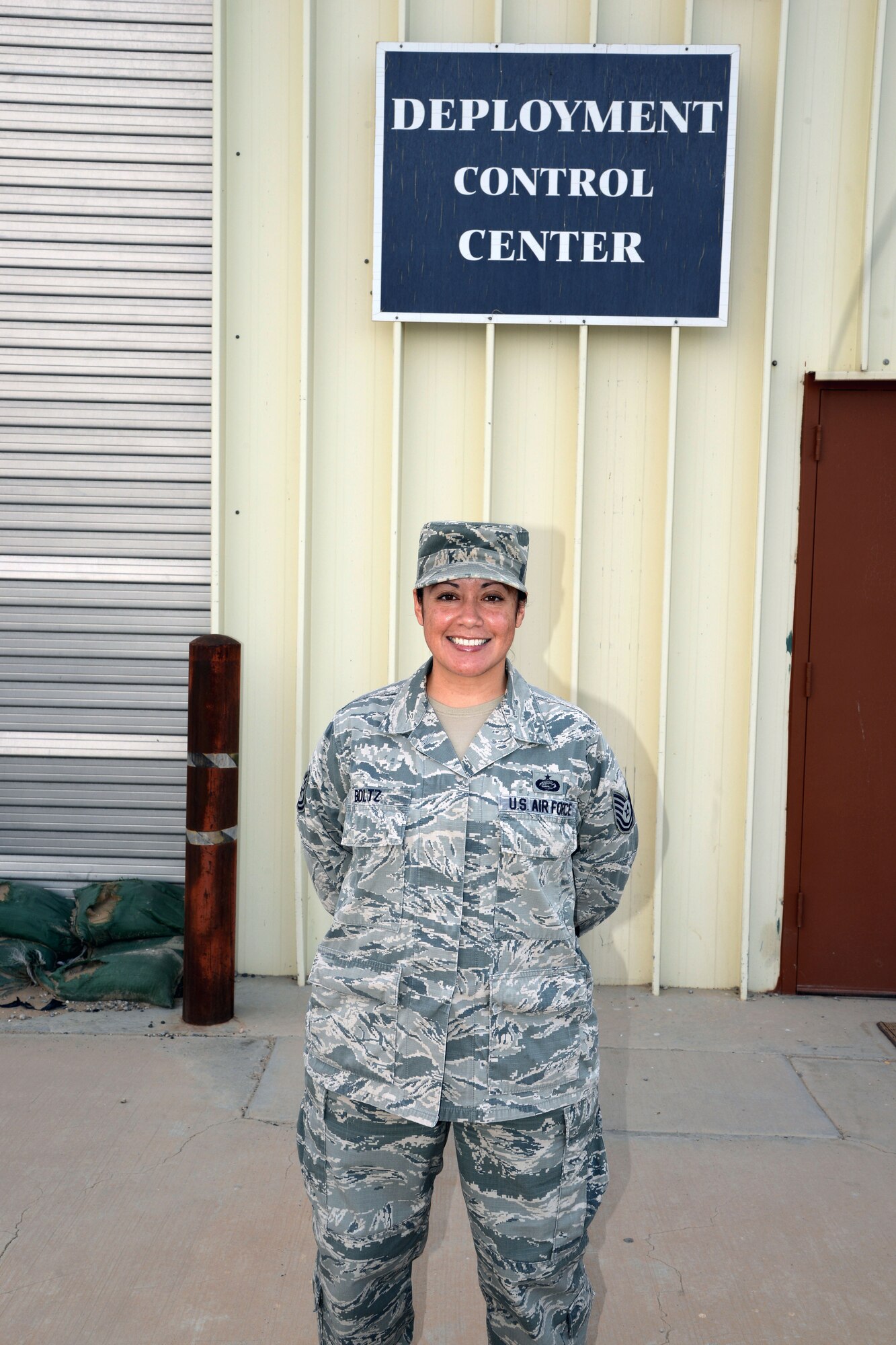 This week's Rock Solid Warrior is Tech. Sgt. Beverly Boltz. She is the NCO in charge of PERSCO sustainment at the 386th Expeditionary Force Support Squadron. The Crestview, Fla., native is deployed from the 366th Force Support Squadron at Mountain Home Air Force Base, Idaho.