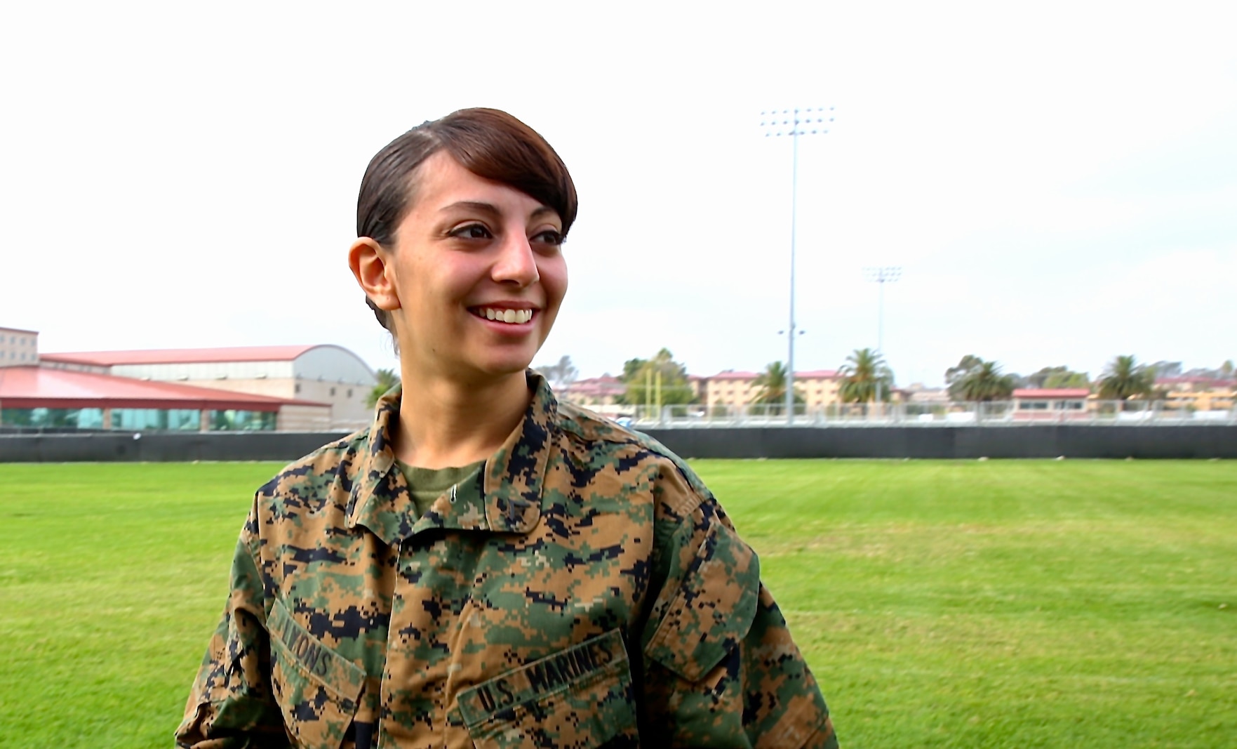 Even as a young child Lance Cpl. Senora Lyons, knew exactly what she wanted to do when she grew up. The now 20-year-old administrative specialist for Headquarters Regiment, 1st Marine Logistics Group found the same motivation in the Marine Corps as she did developing her talent in music. Despite the detour, she is committed to achieving her childhood dream.