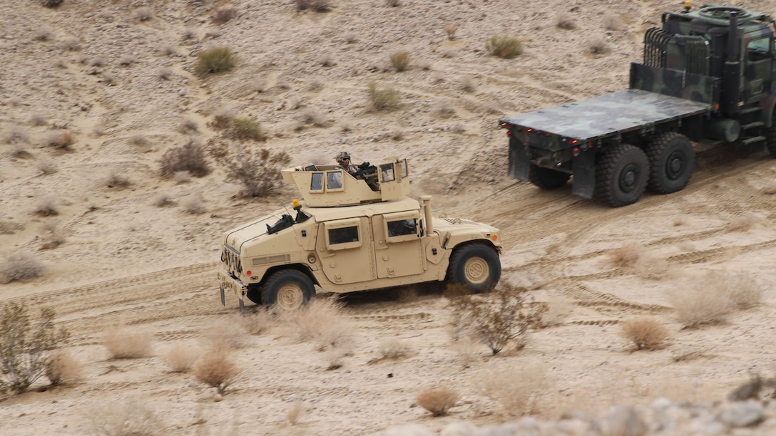 Convoy training helps Marines maintain combat prowess