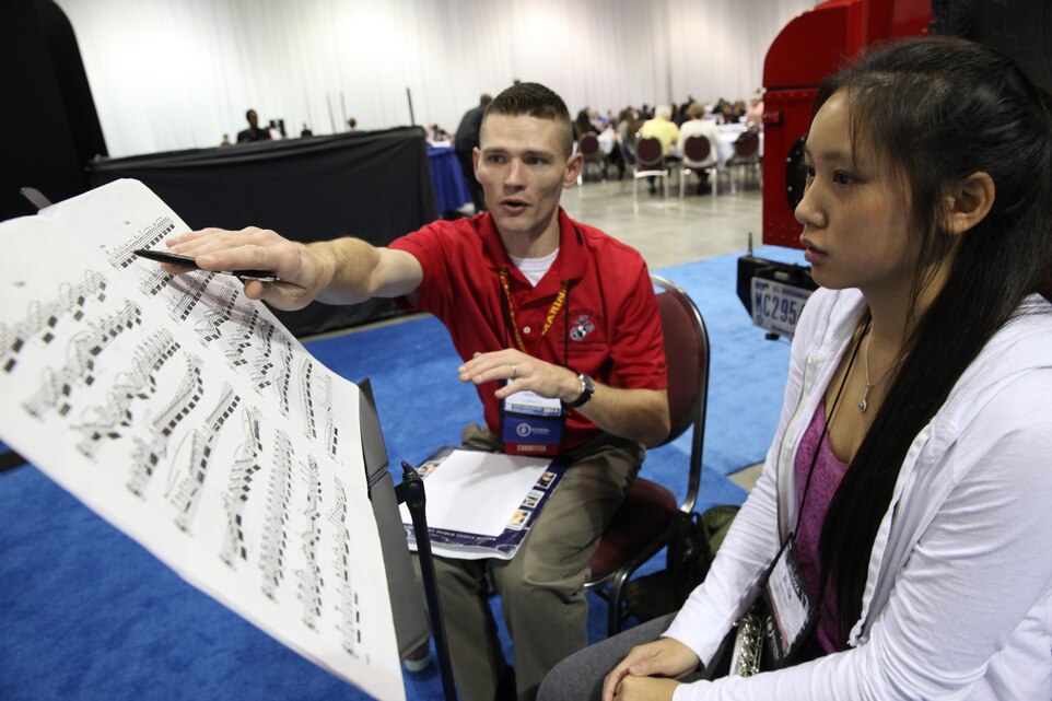 NYSSMA Winter Conference helps Corps find next generation of Marine