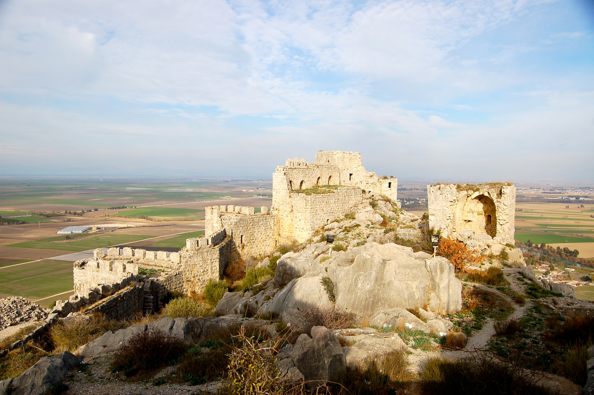 Snake Castle, a 13th century Armenian castle in Adana, Turkey, is open to tourists year round. Travel enables people to experience history in a way they never would have before. (Curtesy photo by Jason Branch)