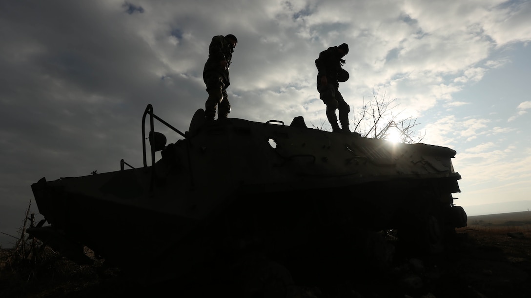 U.S. Marines and Moldovan soldiers integrated to conduct an Anti-Armor Workshop in Balti, Moldova, Dec. 8-12. The Marines and Moldovan soldiers built a mutual understanding of firing procedures and characteristics on advanced anti-armor weapons systems, including: Moldova’s Rocket Propelled Grenade system and 70mm Recoiless Rifle (SPG), and America’s FGM-148 Javelin man-portable anti-tank missile, AT-4 Anti-Tank Weapon, and the Shoulder-launched Multipupose Assault Weapon.