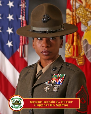 Sergeant Major Ronda R. Porter > Marine Corps Recruit Depot, San Diego ...