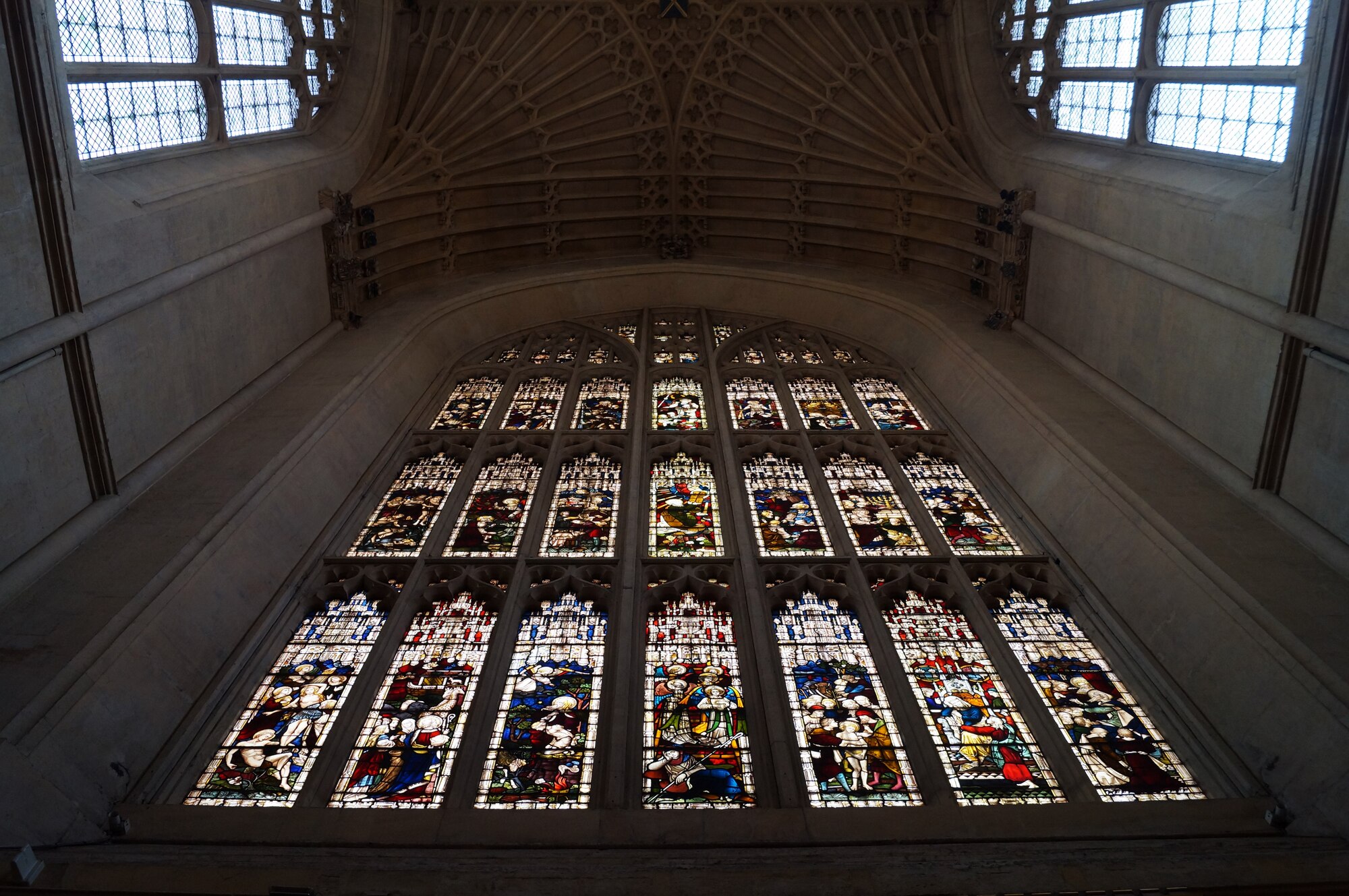 Bath Abbey, founded in the 1499, is located in the central area adjacent to the Roman Baths. Bath is the only destination in the United Kingdom to have the whole city designated a World Heritage site by the United Nations Educational, Scientific, and Cultural Organization. (U.S. Air Force photo by Tech. Sgt. Eric Burks/Released)