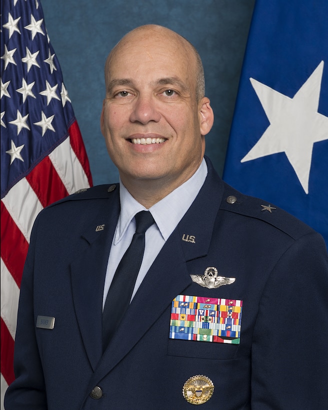 Brig. Gen. Michael T. Brewer, 412th Test Wing commander (U.S. Air Force photo)