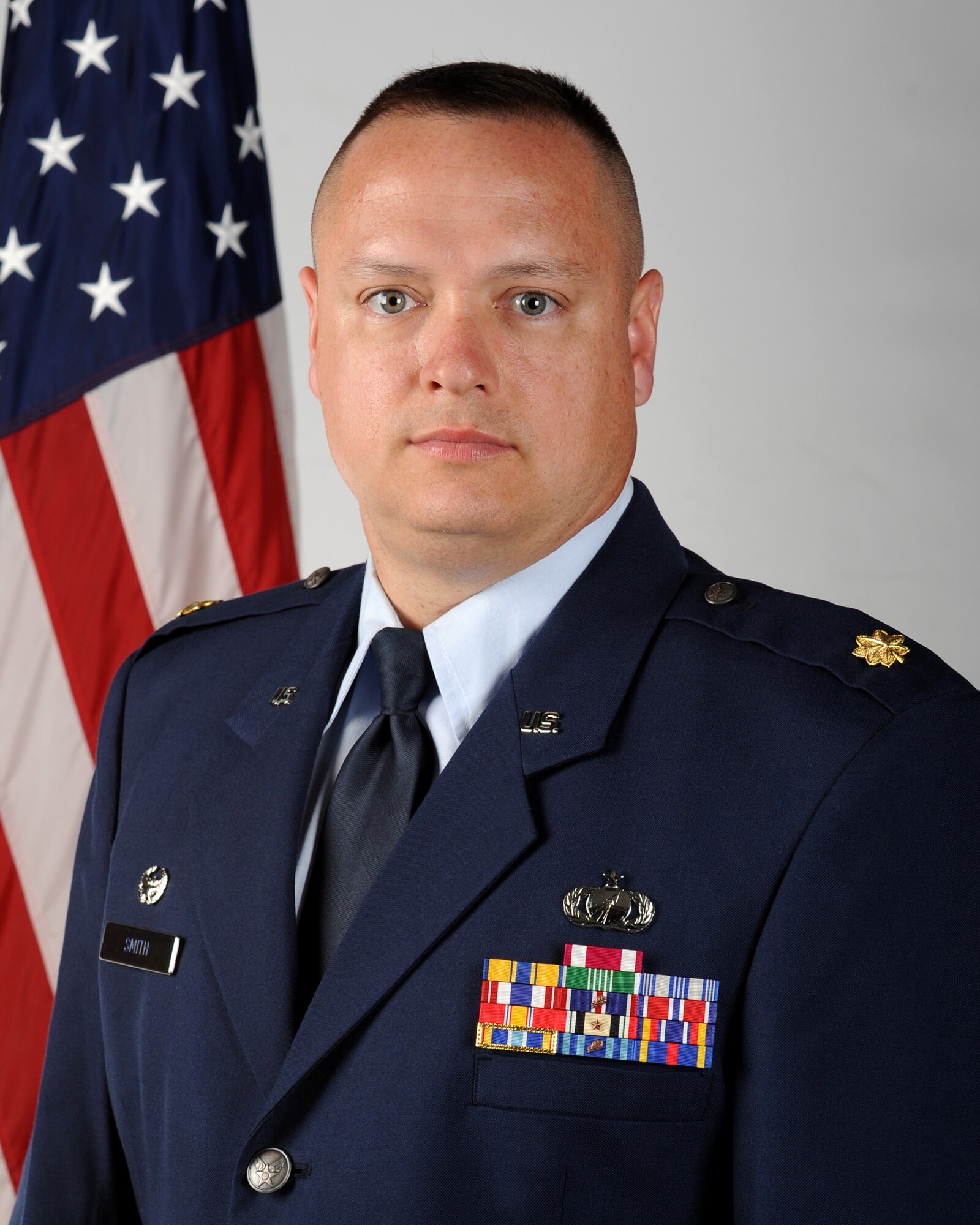 Maj. Gene T. Smith, 460th Contracting Flight 