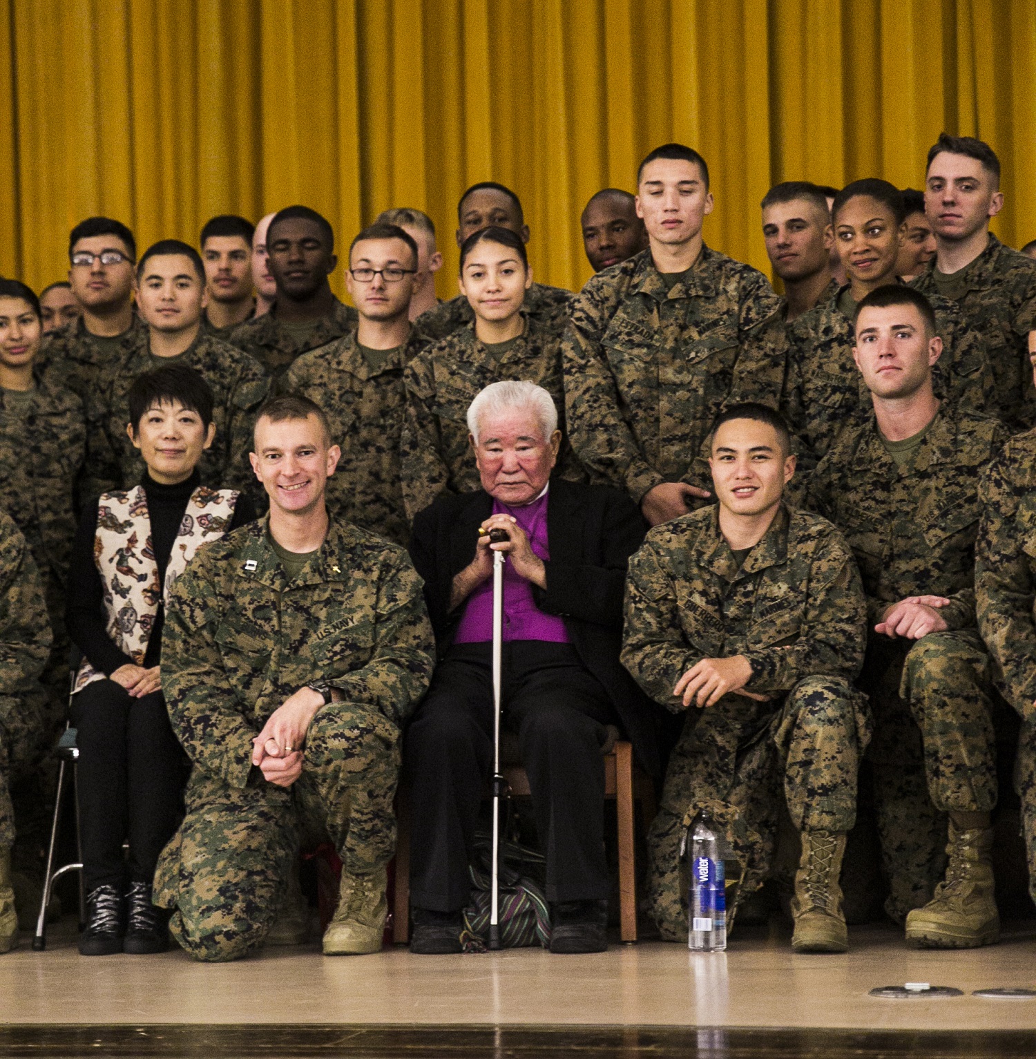 Veteran of Imperial Japanese Navy shares life experiences with Okinawa