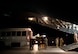 Litter bearers from the 455th Expeditionary Aeromedical Evacuation Squadron carry a patient onto a C-17 Dec. 14, 2014. The 455th EAES works with the 10th Expeditionary Aeromedical Evacuation Squadron to transport patients from deployed locations to receive medical care. (U.S. Air Force photo/Staff Sgt. Katherine Tereyama/RELEASED)