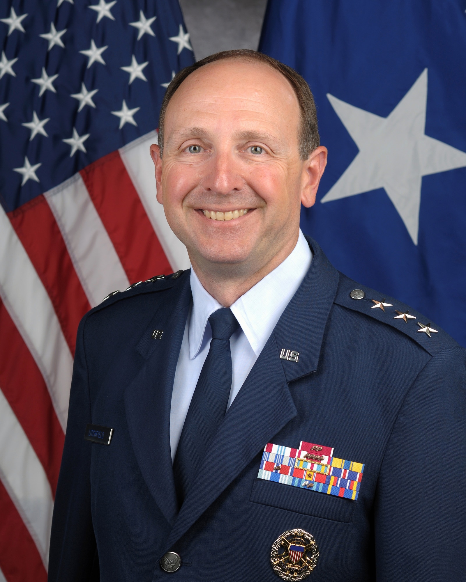 Lt. Gen. Bruce Litchfield, AFSC Commander