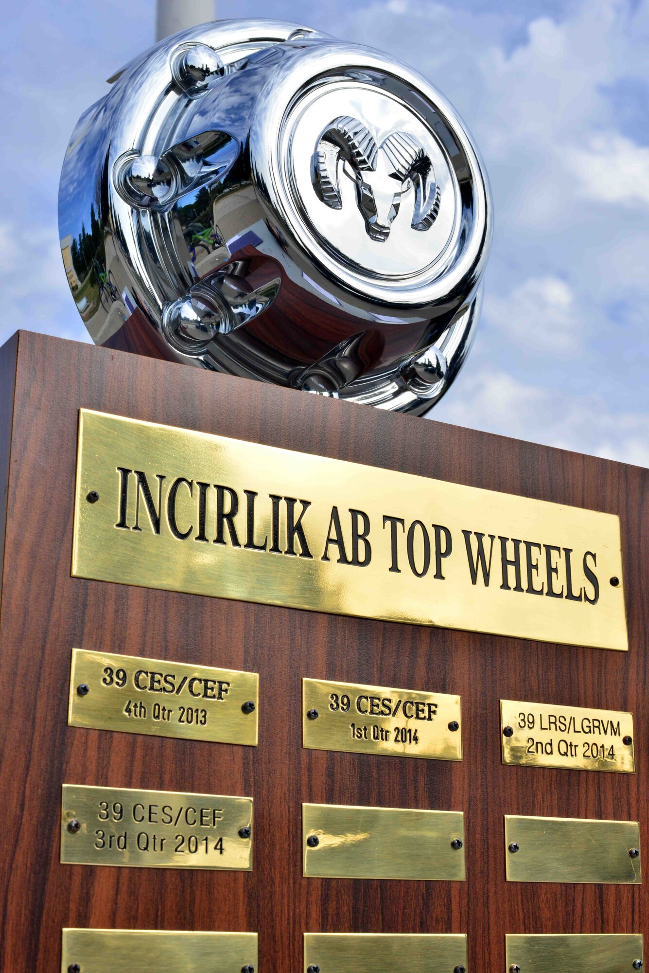 Each quarter, the 39th Logistics Readiness Squadron hosts the annual “Incirlik Air Base Top Wheels” competition in order to inspect the cleanliness of the installations government vehicles. Winners of the 5th annual competition will be announced during the wing promotion ceremony. (U.S. Air Force photo by Senior Airman Michael Battles/Released) 