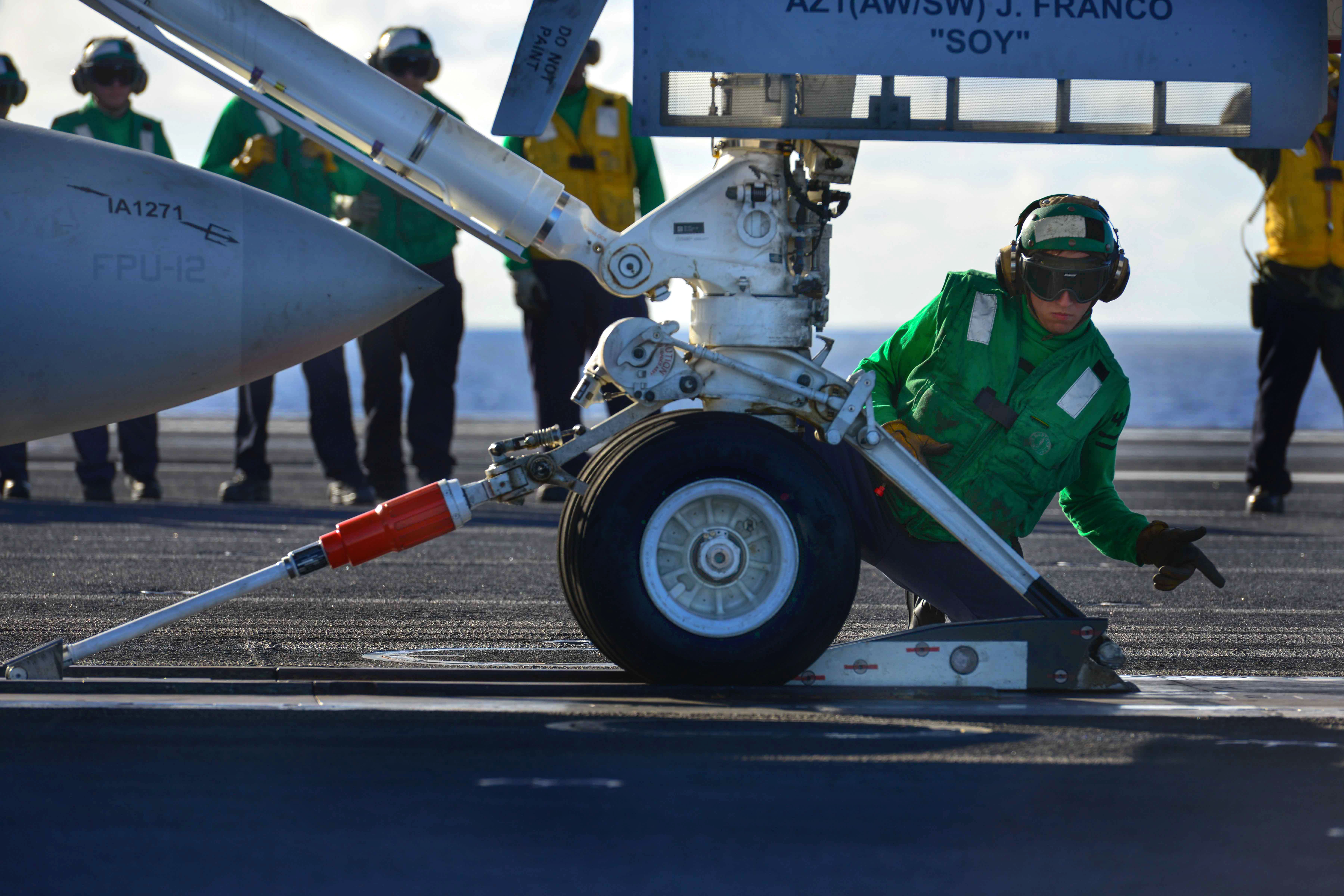 Do you know what this is? F18 carrier takeoff