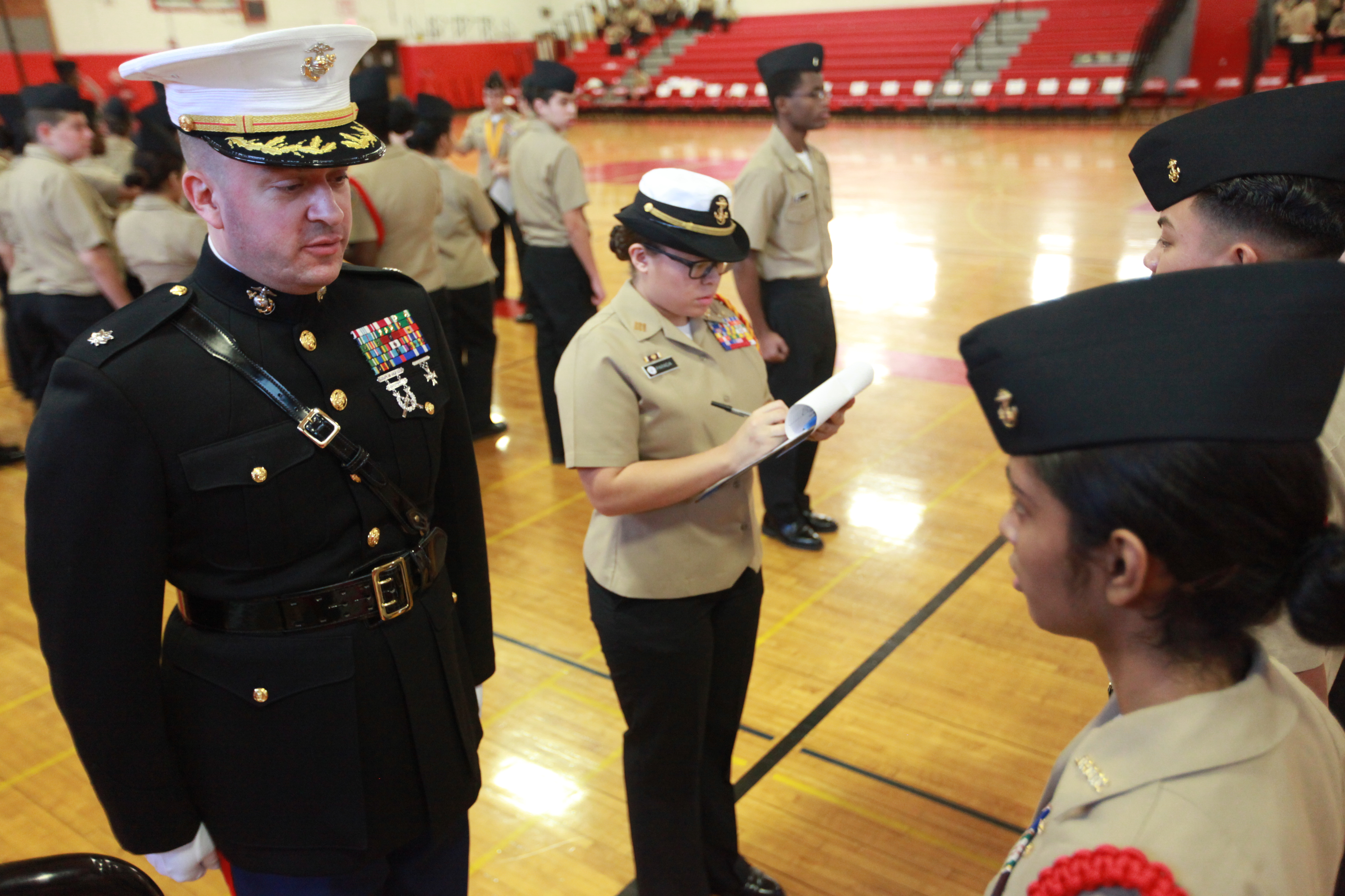 freeport-high-school-njrotc-stands-inspection