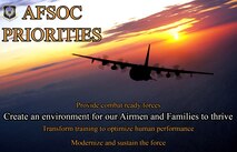Create an environment for our Airmen and families to thrive.