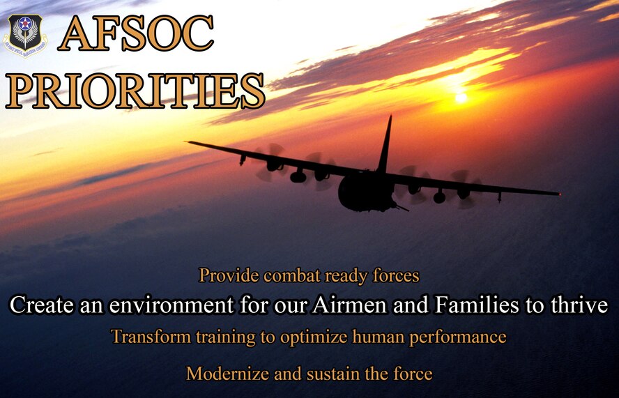 Create an environment for our Airmen and families to thrive.