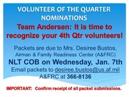Email packets to desiree.bustos@us.af.milA&FRC at 366-8136
IMPORTANT:  Confirm receipt of all packet submissions.

