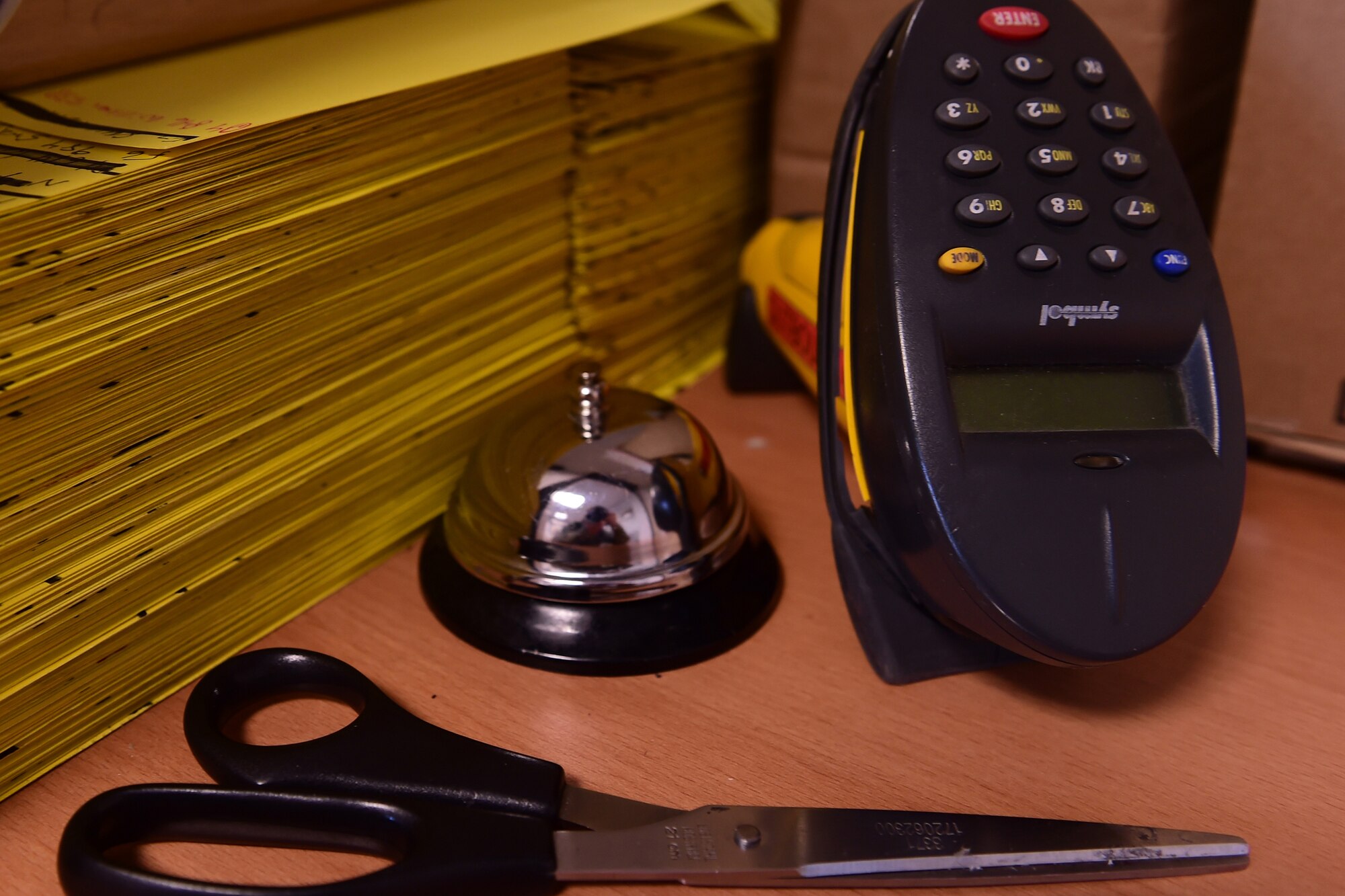 Post Office personnel is use tools like these, in order to keep organized as the mail is processed into and back out of the offices. (U.S. Air Force photo by Tech. Sgt. Chrissy Best)